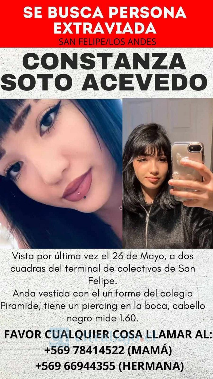 Que regrese Constanza, su mamá la extraña mucho: «Si está en algún lugar que nos avise»