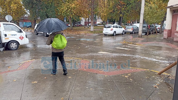 En promedio, 7 milímetros de agua dejó este último sistema frontal.