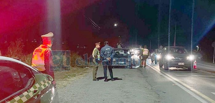 Un detenido por conducción bajo el efecto de las drogas.