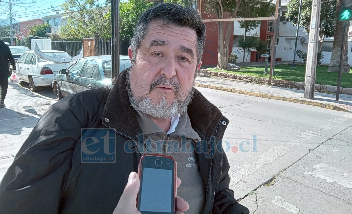 Jesús Chaparro Jiménez, presidente del Barrio Miraflores.