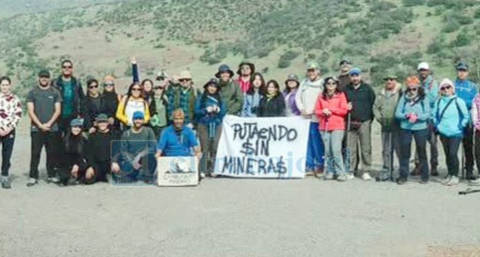 Última actividad desarrollada en el cerro Tucuquero de Putaendo, organizada por las agrupaciones Caminante Andino y Petros Aconcagua.