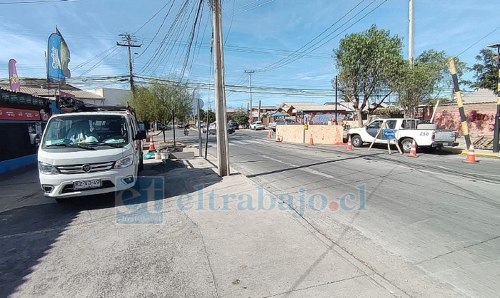 Otra mirada, subiendo por Avenida Hermanos Carrera hacia el oriente.