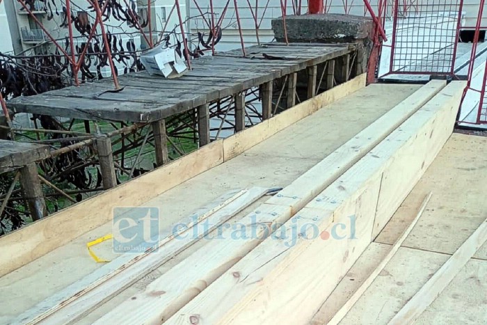 Se espera que las obras estén finalizadas para la quincena de julio.