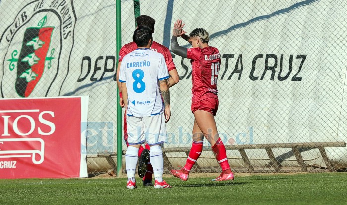 El ariete Diego González anotó el gol de Unión San Felipe.