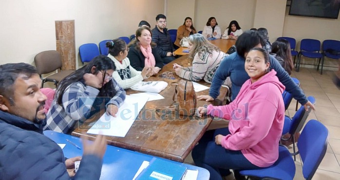 Los socios durante la conformación de la organización.