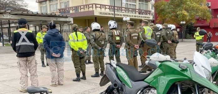Un total de 7 detenidos en Ronda Impacto en San Felipe.