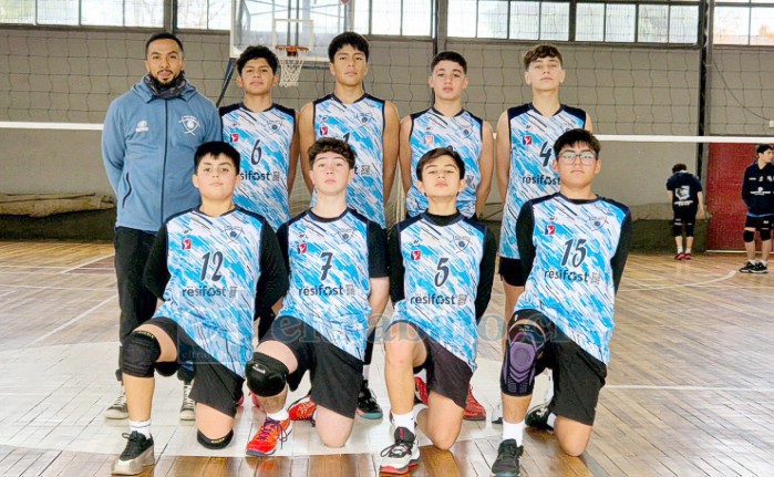 Equipo U14 A1, bicampeón consecutivo, en la segunda fecha de LINAME 2025 en Los Ángeles.