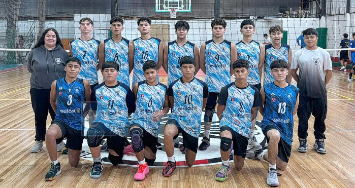 Equipo U16 A1 durante su participación en la segunda fecha de LINAME 2025 en Los Ángeles.