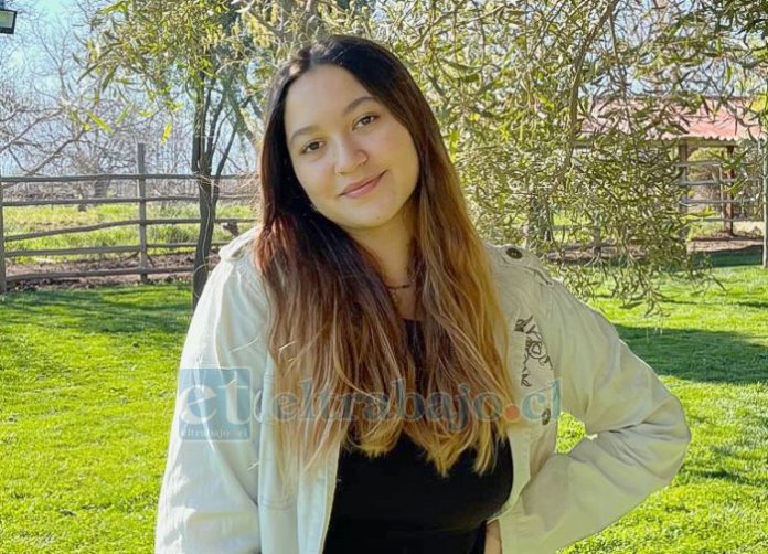 La estudiante Catalina Varela.