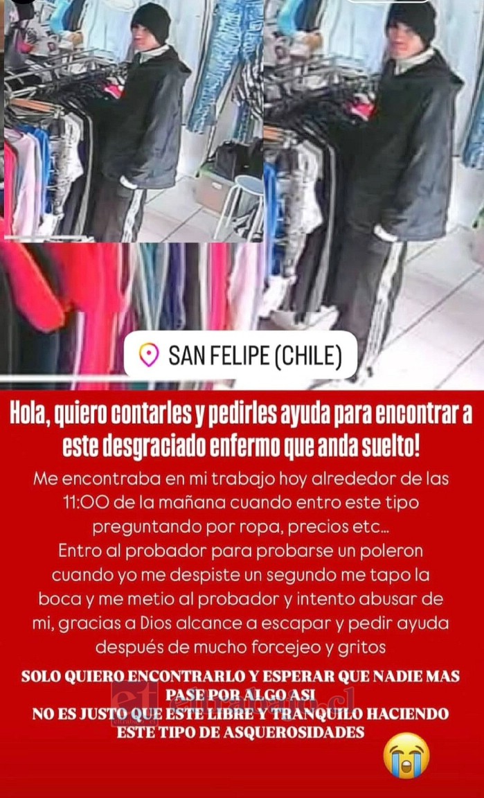 Carabineros detuvo a argentino acusado de abuso sexual.