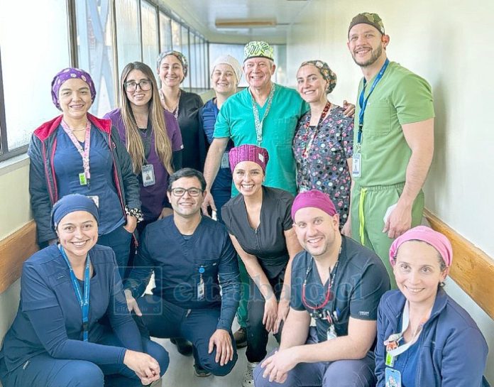 Este es el equipo que realizó las intervenciones gratuitas.