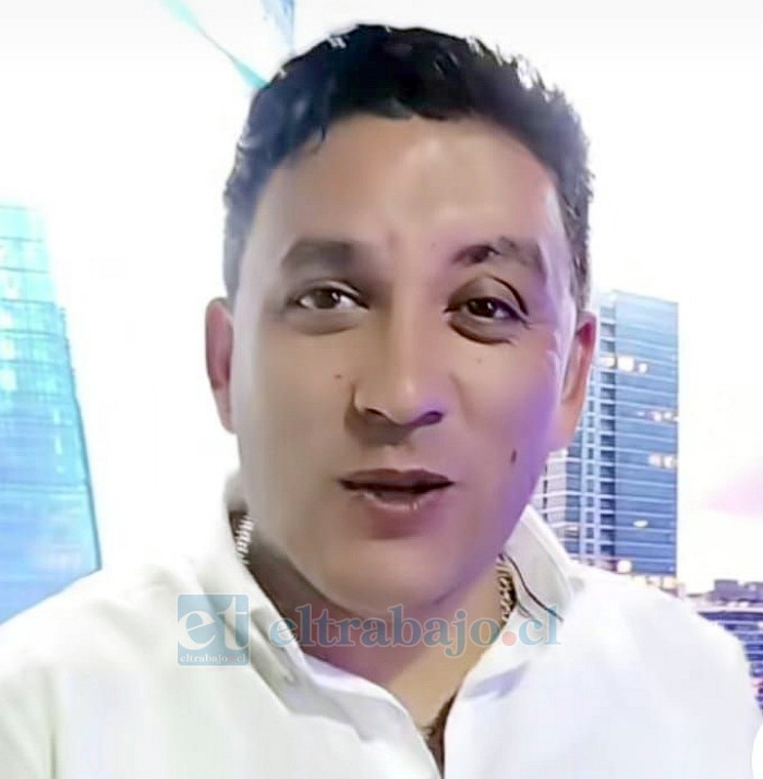 El presidente Javier Alejandro Santa María Vásquez, de F.N.A.T.T