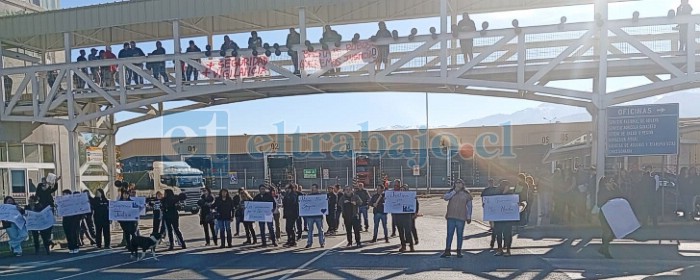 Manifestación por mayor seguridad en el Puerto Terrestre.