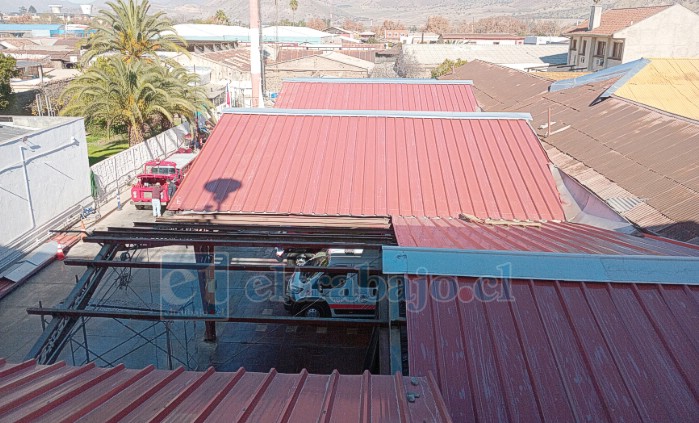 Una millonaria inversión fue la instalación de nuevo techo.
