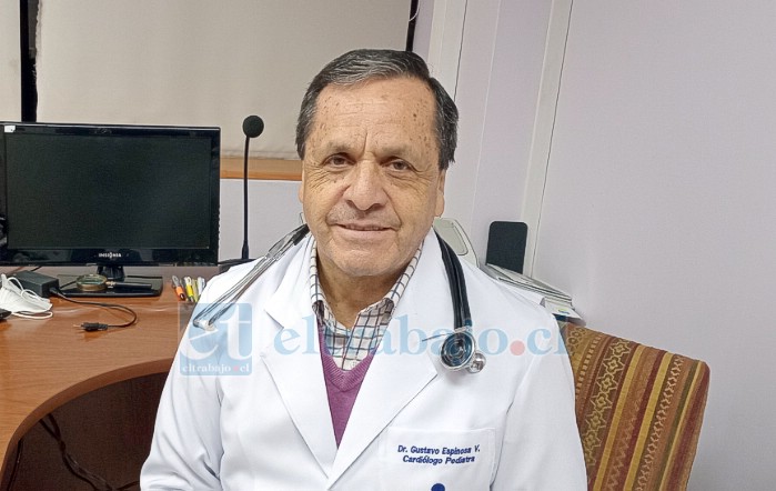 Doctor Gustavo Espinoza Vergara en la que era su consulta.