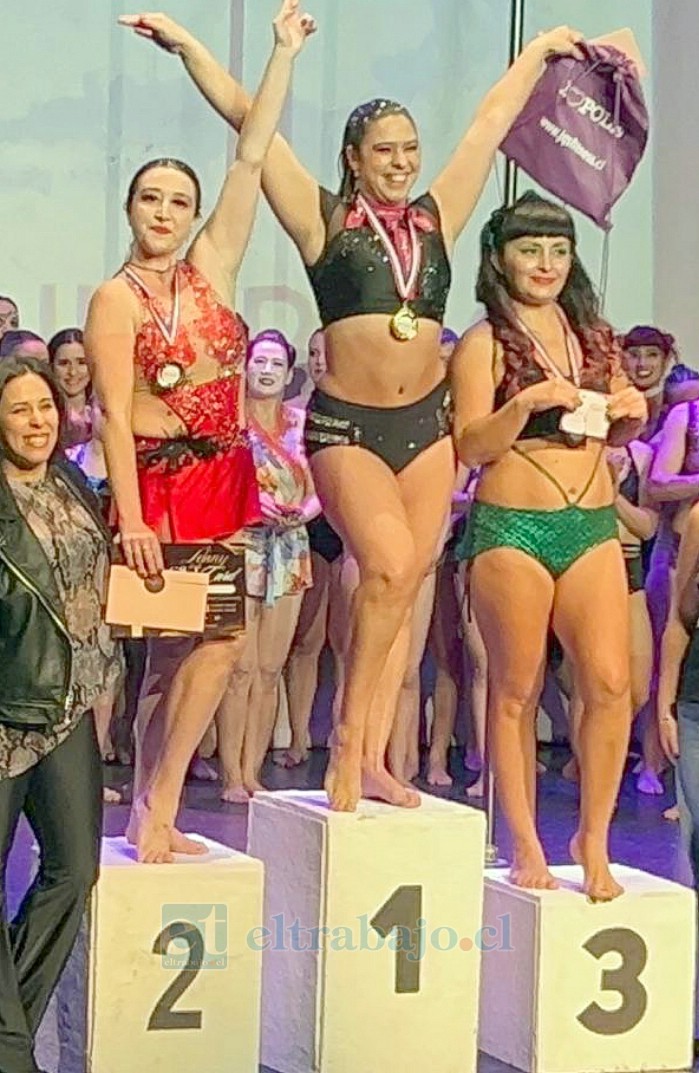 Daniela Díaz, primer lugar en la categoría ‘Primera vez en competencia Máster 40’.