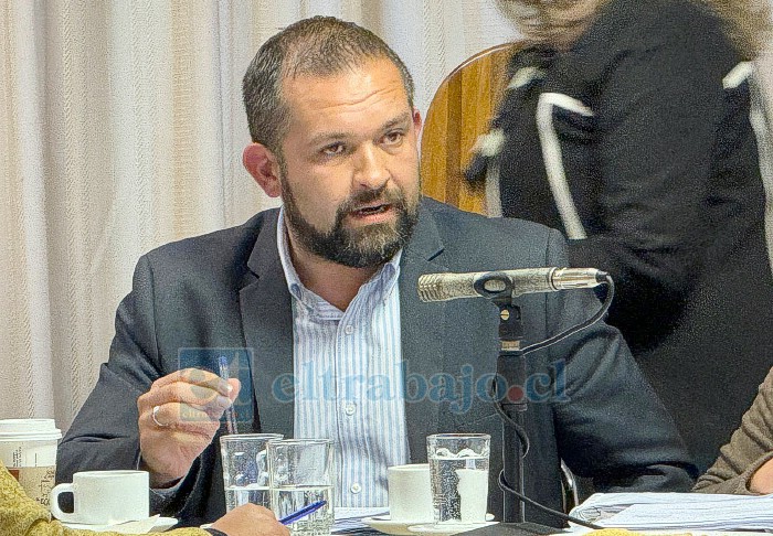Concejal Basilio Muena.