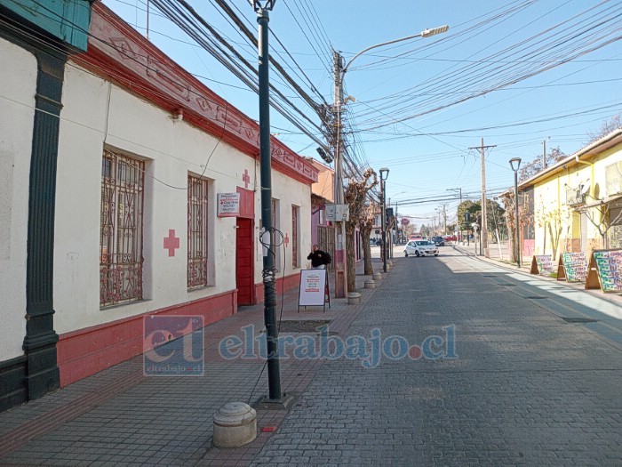 Filial de la Cruz Roja en nuestra comuna, ubicada en calle Prat Nº 11.