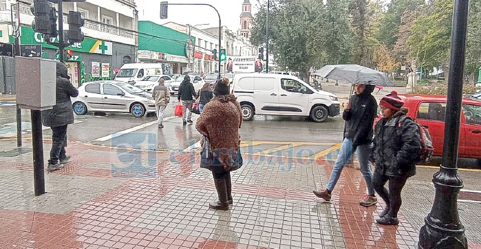 Lluvia en San Felipe. Sistema frontal comenzará a dejar precipitaciones desde la tarde de hoy (Imagen de archivo).