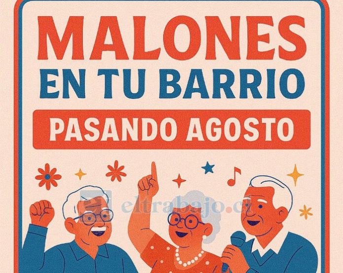 Flayer oficial de ‘Malones en tu barrio’.