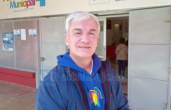 José Madrid, presidente de los funcionarios municipales de San Felipe (Imagen de archivo).