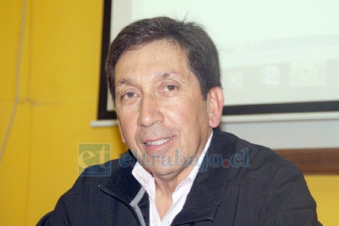 Miguel Vega, director de la Junta de Vigilancia del Río Putaendo (Imagen de archivo).