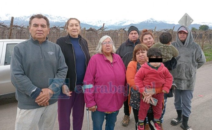 Vecinos de calle Los Ávila en San Rafael.