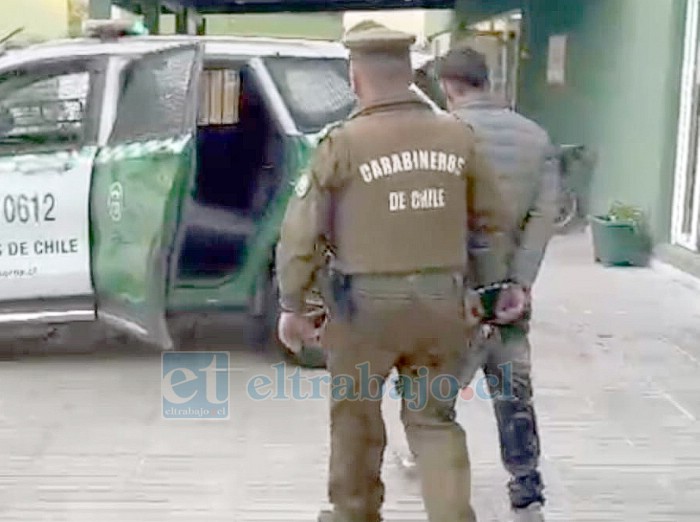 Carabineros logró la detención de uno de los involucrados en el hecho.