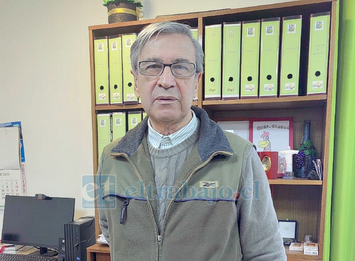 René Stenger, jefe de seguridad pública de la Municipalidad de Santa María.