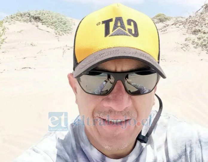 Ricardo Leiva, expatrullero municipal de la Municipalidad de Santa María.