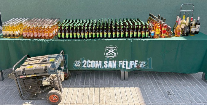 Detención de delicuente destapa nueva botillería clandestina en la Toma