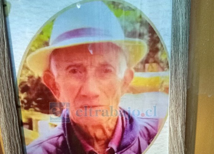 La foto de ‘Chumita’ colgada en el restaurante.