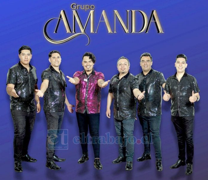 La banda catemina de cumbia romántica y tropical, Grupo Amanda.