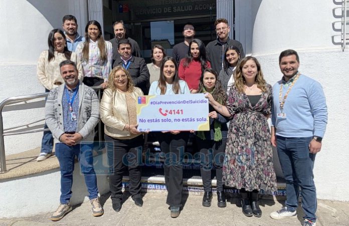Servicio de Salud Aconcagua conmemoró el Día Mundial para la Prevención del Suicidio.