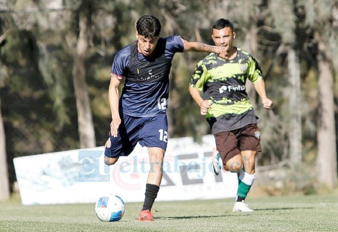 Imagen del partido de ensayo frente al ‘Cóndor’.