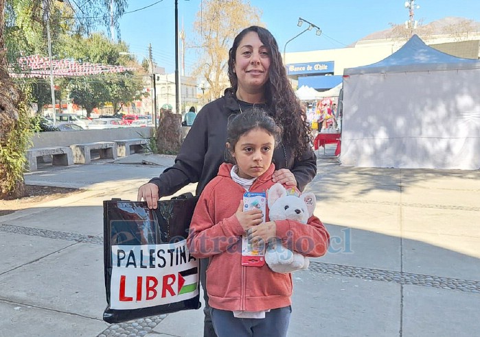 Paula Freire Sabaj, vocera del movimiento ‘Aconcagua por Palestina’.