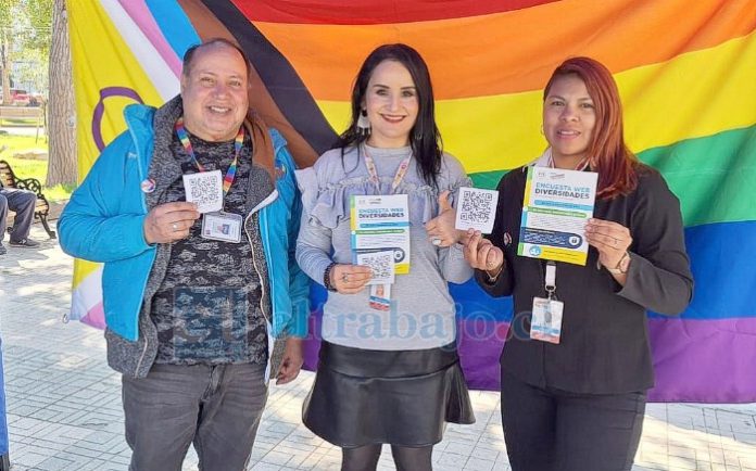 Equipo de la oficina LGTBIQ+ del municipio de San Felipe.