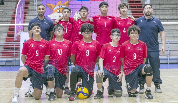 Sunnyland School campeón nacional escolar de vóleibol masculino Sub-14.