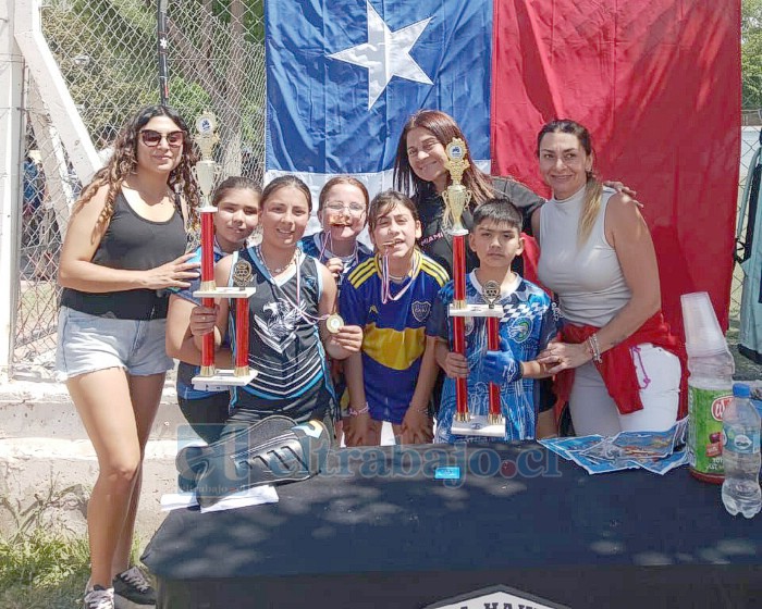 La categoría Sub-10 se consagró campeona en su serie.