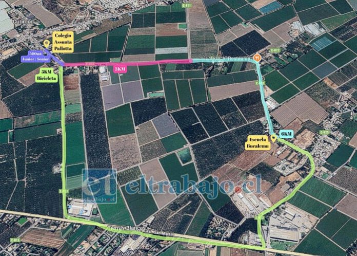 La jornada contempla corridas familiares, bici tour y feria de servicios.