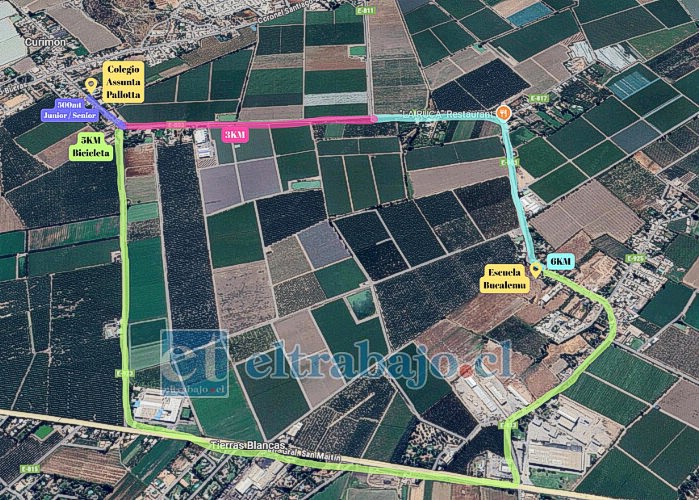 La jornada contempla corridas familiares, bici tour y feria de servicios.