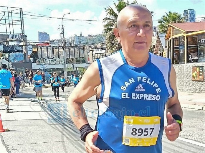 Jorge Estay se metió en el Top Ten de su serie en la Maratón de Viña Del Mar.