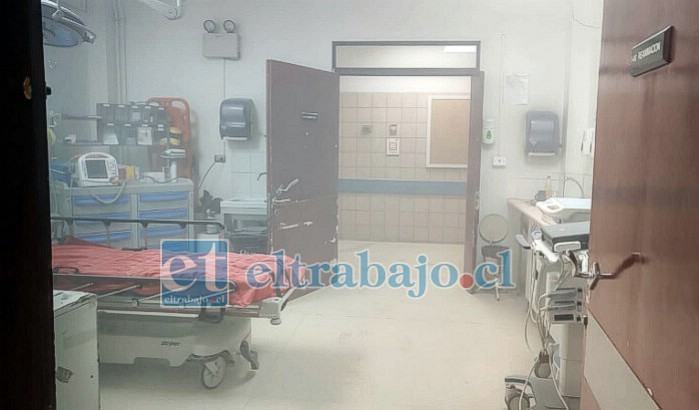 Así quedaron los box para la atención de los pacientes.