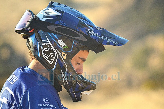 José Tomás Gómez, deportista rinconadino de 13 años de edad.