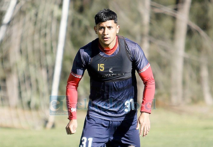 Mauro Lopes guarda la íntima esperanza de jugar y ser importante este sábado.