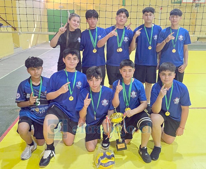 La categoría U14 se quedó con el primer lugar de la Liga del Norte.