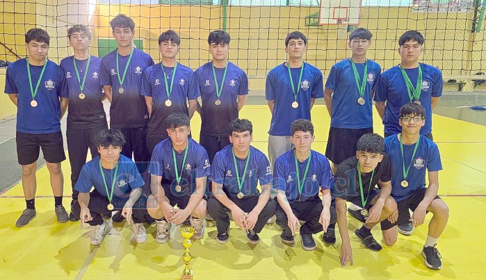 La categoría U18 obtuvo el vicecampeonato en la Liga de Vóleibol del Norte (Livonor).