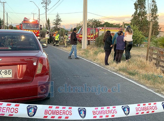 La tragedia se produjo en el sector de 21 de Mayo en San Felipe.