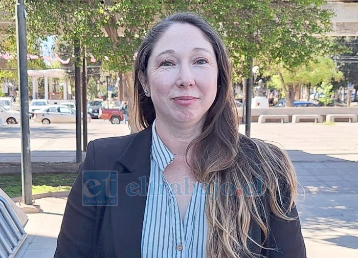 Carolina López, directora de la Dideco de San Felipe. 
