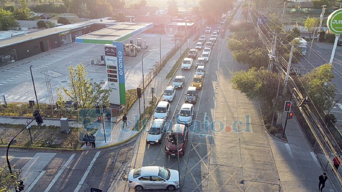 Concejal Basilio Muena pidió soluciones al problema de tránsito en el sector. 